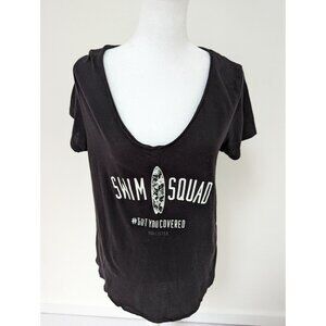 Hollister Graphic Tee Swim Squad Women's Medium